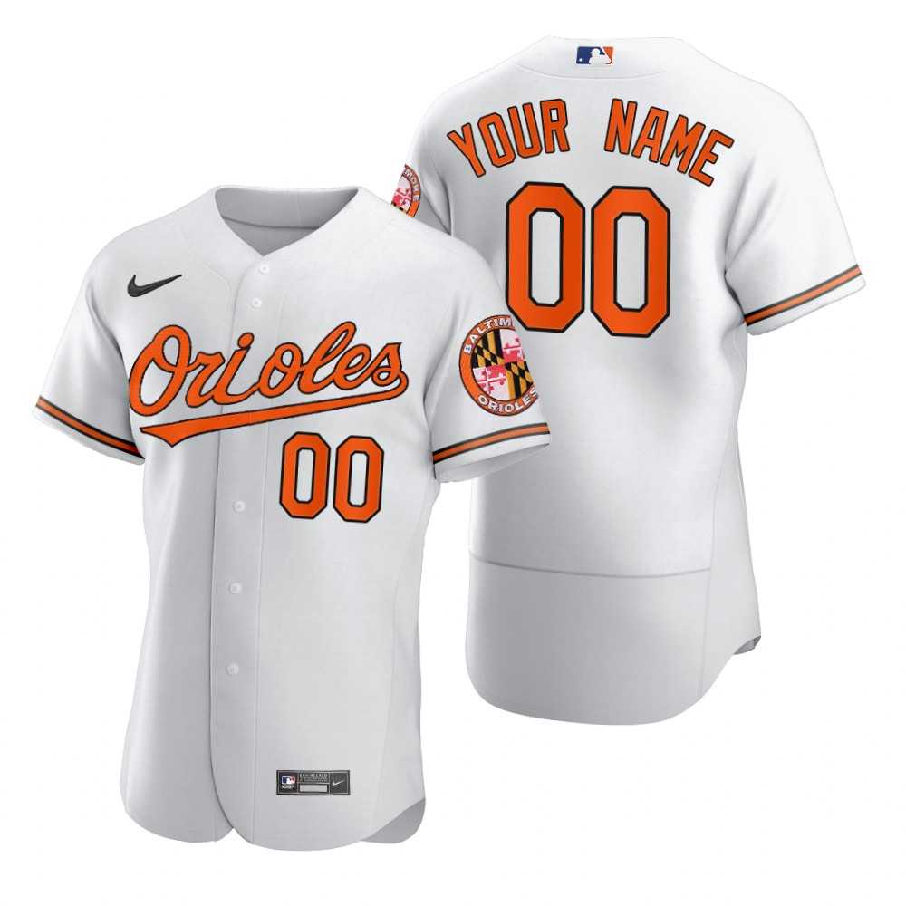 Baltimore Orioles Customized Nike White 2020 Stitched MLB Flex Base Jersey,We sell and wholesale Baltimore Orioles Customized Nike White 2020 Stitched MLB Flex Base Jersey on line form chian!